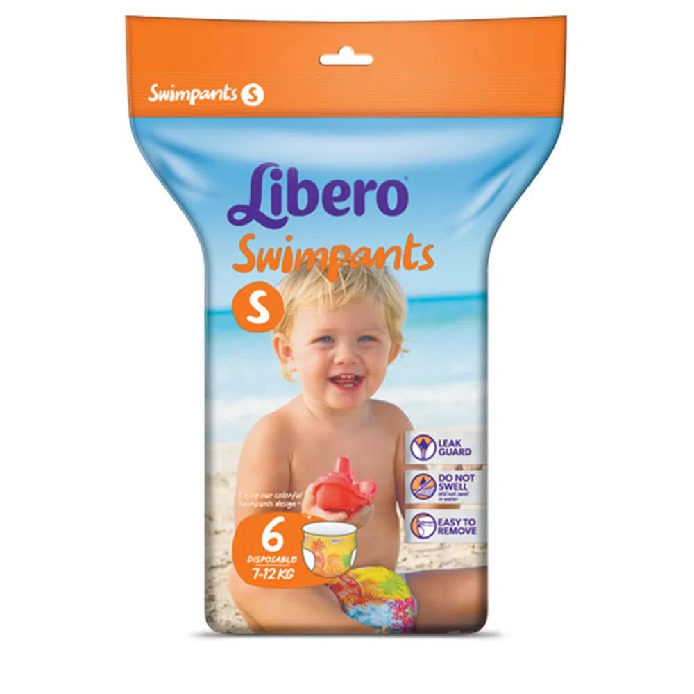 Pannolini Libero Swimpants taglia S - Confezione da 36 pezzi