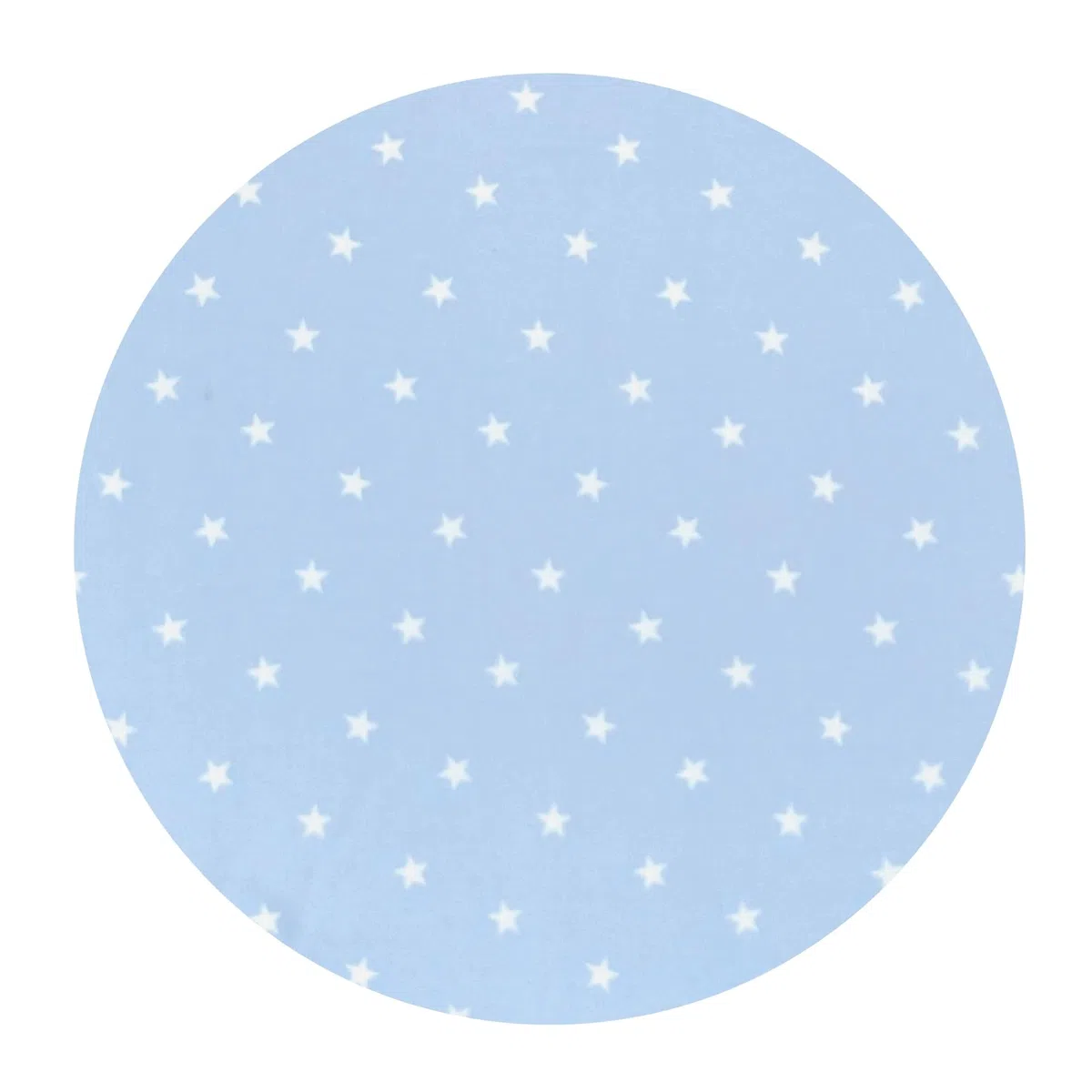 baby idea Set Copripiumino Lettino Neonato 120 x 90 e Federa Cuscino per Lettino Bambino 100% Cotone Certificato Oeko Tex (2 pezzi) (Stella Azzurro)
